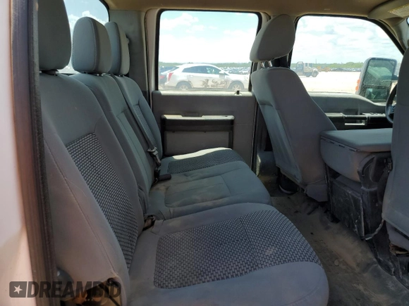2015 Ford F-250 XL z VIN 1FT7W2A68FEA94586, wystawiony jako Copart lot #57842955 z przebiegiem 83 671 mil mil oraz Czysty tytuł • Clean title. Historia ofert i sprzedaży dostępna na DreamBid. Obrazek 10.