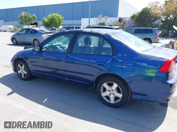 2004 Honda Civic EX with VIN 2HGES267X4H564127, listed as a IAAI auction lot 42298868 with 215,287 mi miles and . Bid and sale history available at DreamBid. Image 3.