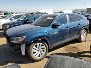 2020 Volkswagen Atlas SE with VIN 1V26C2CA5LC203288, listed as a Copart auction lot 69218494 with 28,553 mi miles and Salvage title. Bid and sale history available at DreamBid. Image 1.