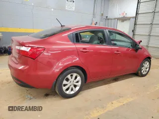 2015 Kia Rio EX with VIN KNADN4A37F6479779, listed as a Copart auction lot 48152355 with 154,331 mi miles and Salvage Title. Bid and sale history available at carsss.com. Image 3.