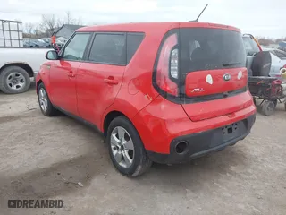 2019 Kia Soul with VIN KNDJN2A29K7686602, listed as a IAAI auction lot 41997066 with 122,125 mi miles. Bid and sale history available at carsss.com. Image 3.