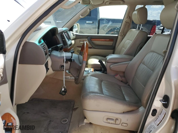 2004 Lexus LX 470 with VIN JTJHT00W743546407, listed as a Copart auction lot 79003064 with 188,110 mi miles and Clean Title. Bid and sale history available at carsss.com. Image 7.