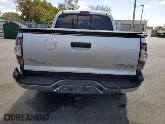 2010 Toyota Tacoma PreRunner with VIN 5TEJU4GN1AZ702394, listed as a Copart auction lot 54943375 with 117,625 mi miles and Salvage Title. Bid and sale history available at DreamBid. Image 6.