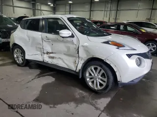 2016 Nissan Juke S with VIN JN8AF5MV2GT658597, listed as a Copart auction lot 85207504 with 176,113 mi miles and Salvage Title. Bid and sale history available at carsss.com. Image 4.