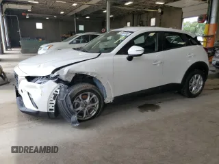 2019 Mazda CX-3 Sport z VIN JM1DKFB75K0449217, wystawiony jako Copart lot #61262595 z przebiegiem 19 560 mil mil oraz Szkoda całkowita • Salvage title. Historia ofert i sprzedaży dostępna na DreamBid. Obrazek 1.