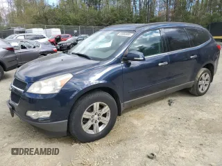 2012 Chevrolet Traverse 1LT z VIN 1GNKVGED9CJ109321, wystawiony jako Copart lot #53083095 z przebiegiem 192 510 mil mil oraz Szkoda całkowita • Salvage title. Historia ofert i sprzedaży dostępna na DreamBid. Obrazek 1.