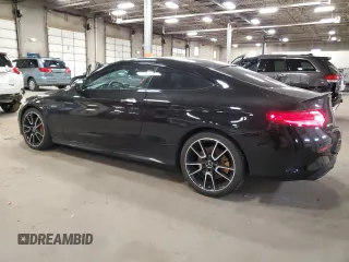 2017 Mercedes-Benz C 43 AMG with VIN WDDWJ6EB5HF457406, listed as a Copart auction lot 52108435 with 44,171 mi miles and Salvage title. Bid and sale history available at DreamBid. Image 2.