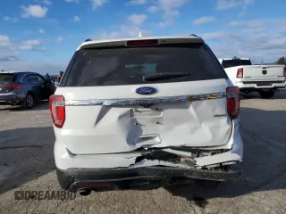 2017 Ford Explorer with VIN 1FM5K8B83HGA47281, listed as a Copart auction lot 87160874 with 197,810 mi miles and Salvage title. Bid and sale history available at DreamBid. Image 6.