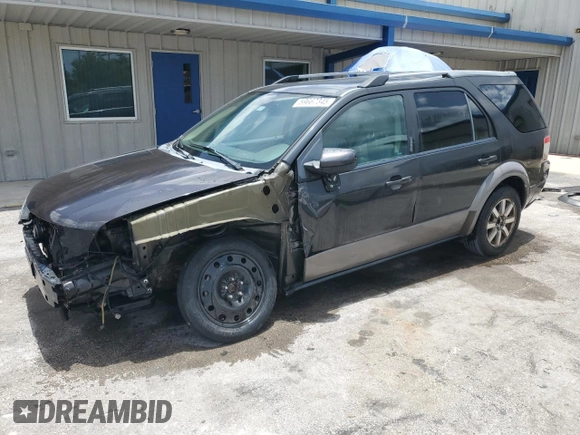 2008 Ford Taurus X SEL with VIN 1FMDK02W48GA25169, listed as a Copart auction lot 59667345 with 224,160 mi miles and Salvage title. Bid and sale history available at DreamBid. Image 1.