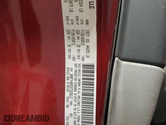 2009 Chrysler PT Cruiser with VIN 3A8FY48959T525612, listed as a Copart auction lot 50991445 with 126,678 mi miles and Salvage title. Bid and sale history available at DreamBid. Image 14.