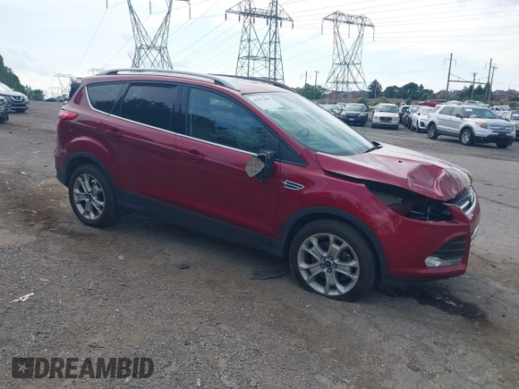 2015 Ford Escape Titanium with VIN 1FMCU9J94FUC54505, listed as a IAAI auction lot 42557608 with 93,007 mi miles and . Bid and sale history available at DreamBid. Image 1.