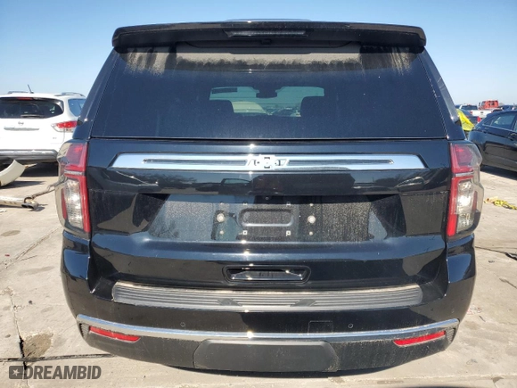 2023 Chevrolet Tahoe Commercial with VIN 1GNSCLEDXPR176063, listed as a Copart auction lot 75950774 with 15,161 mi miles and Salvage Title. Bid and sale history available at carsss.com. Image 6.