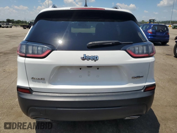 2019 Jeep Cherokee Latitude Plus with VIN 1C4PJMLX3KD251974, listed as a Copart auction lot 63378625 with 59,144 mi miles and Salvage title. Bid and sale history available at DreamBid. Image 6.