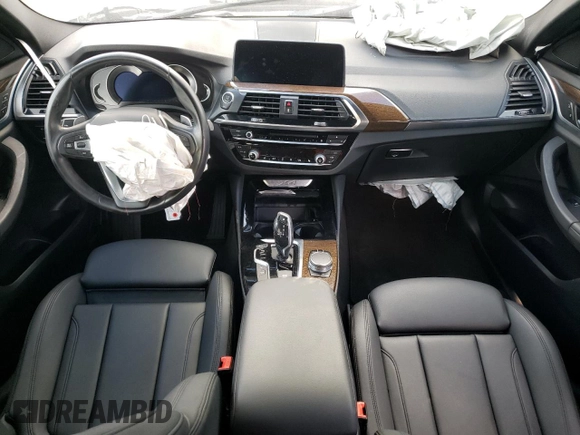 2019 BMW X4 xDrive30i with VIN 5UXUJ3C55KLG54759, listed as a Copart auction lot 38575993 with 48,956 mi miles. Bid and sale history available at carsss.com. Image 8.