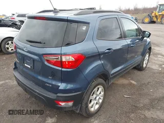 2022 Ford EcoSport SE with VIN MAJ6S3GL3NC469553, listed as a IAAI auction lot 41854545 with 40,339 mi miles and . Bid and sale history available at DreamBid. Image 4.