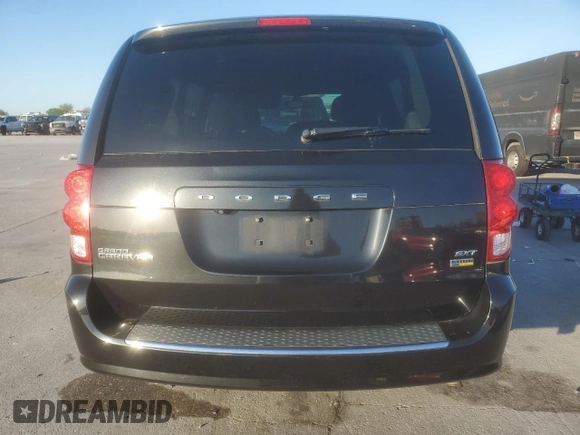 2018 Dodge Grand Caravan SXT with VIN 2C4RDGCG5JR300850, listed as a Copart auction lot 51983355 with Not Provided miles and Salvage Title. Bid and sale history available at DreamBid. Image 6.