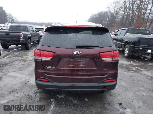 2016 Kia Sorento LX with VIN 5XYPGDA32GG128755, listed as a IAAI auction lot 41025327 with 166,424 mi miles. Bid and sale history available at carsss.com. Image 16.