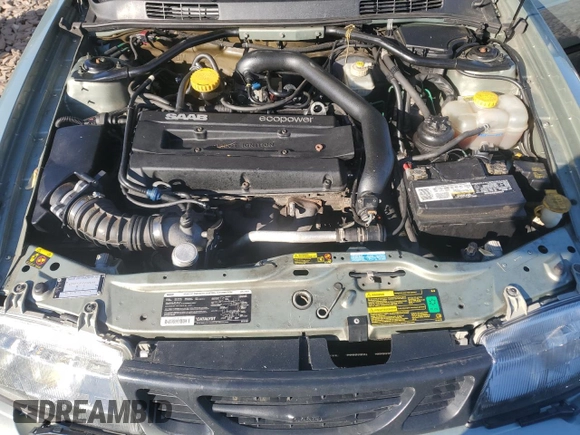 2002 Saab 9-3 z VIN YS3DF55K527016771, wystawiony jako Copart lot #56108085 z przebiegiem 99 575 mil mil oraz Tytuł czysty. Historia ofert i sprzedaży dostępna na DreamBid. Obrazek 11.