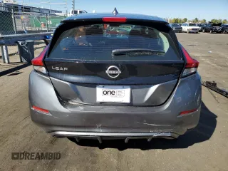 2025 Nissan LEAF S with VIN 1N4AZ1BV6SC557902, listed as a Copart auction lot 72631564 with 1,157 mi miles and Salvage Title. Bid and sale history available at carsss.com. Image 6.