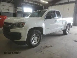 2021 Chevrolet Colorado 2WD Work Truck z VIN 1GCHSBEA3M1199149, wystawiony jako Copart lot #58786205 z przebiegiem 110 902 mil mil oraz Czysty tytuł • Clean title. Historia ofert i sprzedaży dostępna na DreamBid. Obrazek 1.