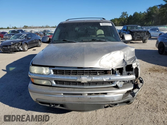 2002 Chevrolet Suburban LT with VIN 1GNEC16Z02J287885, listed as a Copart auction lot 85322374 with 421,757 mi miles and Salvage Title. Bid and sale history available at carsss.com. Image 5.