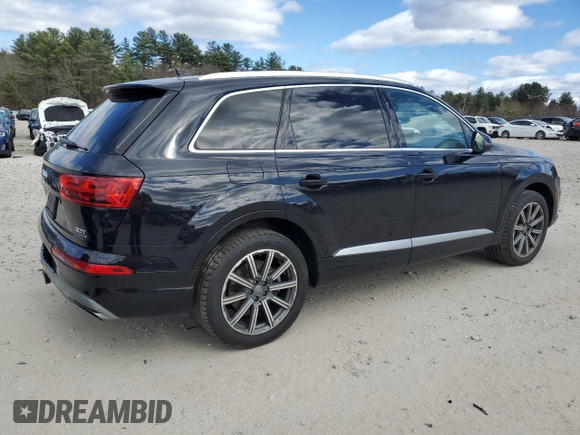 2017 Audi Q7 Premium Plus with VIN WA1LAAF79HD008908, listed as a Copart auction lot 53423665 with 179,650 mi miles and Clean Title. Bid and sale history available at carsss.com. Image 3.