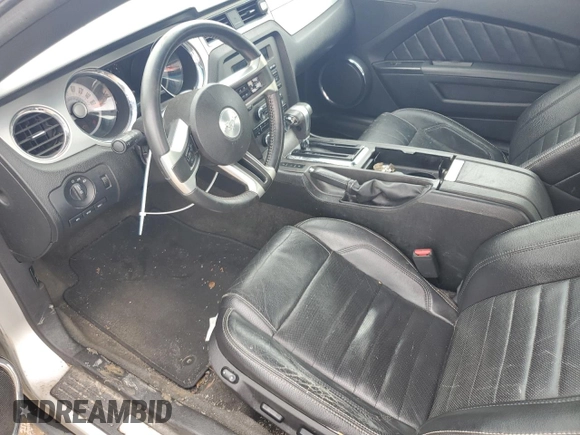2012 Ford Mustang Premium with VIN 1ZVBP8AM5C5210831, listed as a Copart auction lot 58858065 with 196,564 mi miles and Salvage title. Bid and sale history available at DreamBid. Image 7.