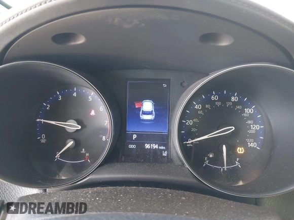 2019 Toyota C-HR XLE with VIN JTNKHMBX4K1032039, listed as a IAAI auction lot 41365721 with 96,194 mi miles. Bid and sale history available at carsss.com. Image 7.
