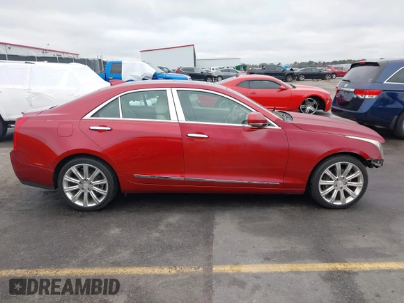 2015 Cadillac ATS Sedan Luxury RWD with VIN 1G6AB5RX6F0107304, listed as a IAAI auction lot 40934454 with 89,638 mi miles. Bid and sale history available at carsss.com. Image 14.