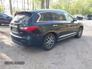 2014 Infiniti QX60 with VIN 5N1AL0MM1EC532643, listed as a IAAI auction lot 42161193 with 107,325 mi miles and . Bid and sale history available at DreamBid. Image 4.