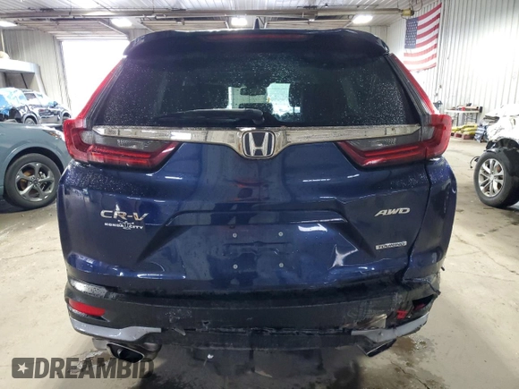2020 Honda CR-V Touring z VIN 5J6RW2H92LL008134, wystawiony jako Copart lot #71725324 z przebiegiem 26 611 mil mil oraz Szkoda całkowita • Salvage title. Historia ofert i sprzedaży dostępna na DreamBid. Obrazek 6.