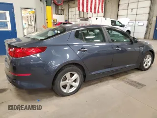 2015 Kia Optima LX with VIN KNAGM4A73F5613177, listed as a Copart auction lot 53689555 with Not Provided miles and Clean Title. Bid and sale history available at carsss.com. Image 3.