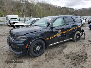 2024 Dodge Durango Special Service with VIN 1C4SDJFT3RC183412, listed as a Copart auction lot 51650825 with 20,075 mi miles and Salvage Title. Bid and sale history available at carsss.com. Image 1.