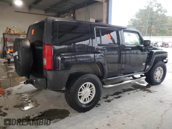 2008 Hummer H3 SUV with VIN 5GTEN13E588115123, listed as a Copart auction lot 73175264 with 156,737 mi miles and Clean Title. Bid and sale history available at carsss.com. Image 3.
