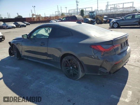 2021 BMW 4 Series M440i xDrive with VIN WBA13AR0XMCF70919, listed as a Copart auction lot 67749524 with Not Provided miles and Non Repairable. Bid and sale history available at DreamBid. Image 2.