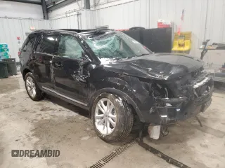 2018 Ford Explorer XLT z VIN 1FM5K8D82JGC53548, wystawiony jako Copart lot #45889385 z przebiegiem 51 321 mil mil oraz Szkoda całkowita • Salvage title. Historia ofert i sprzedaży dostępna na DreamBid. Obrazek 4.