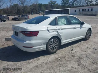 2020 Volkswagen Jetta S with VIN 3VWCB7BU7LM017599, listed as a IAAI auction lot 41753115 with 45,412 mi miles. Bid and sale history available at carsss.com. Image 4.