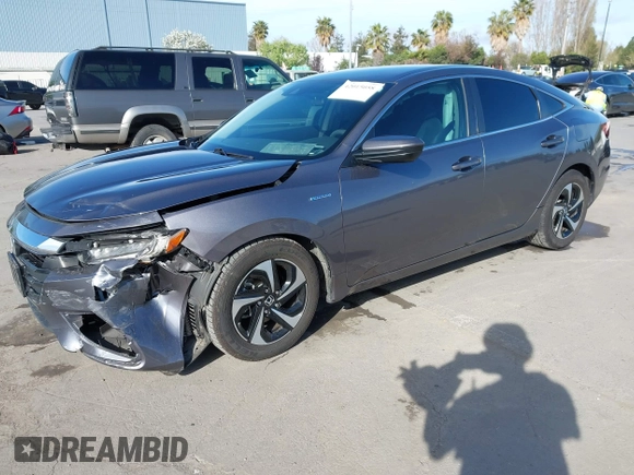2021 Honda Insight EX with VIN 19XZE4F50ME011287, listed as a IAAI auction lot 42015058 with 79,530 mi miles and . Bid and sale history available at carsss.com. Image 17.