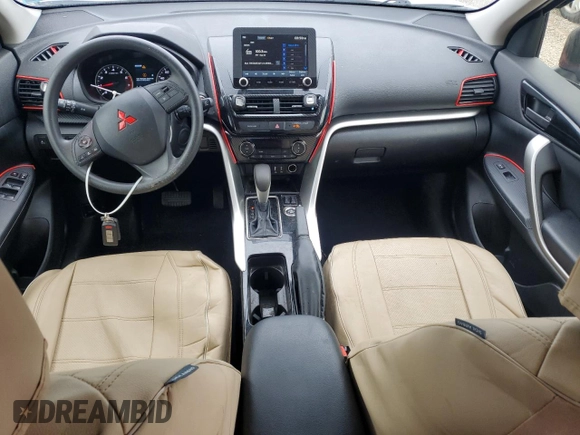 2024 Mitsubishi Eclipse Cross LE with VIN JA4ATVAA1RZ051378, listed as a Copart auction lot 61043245 with 19,400 mi miles and Salvage title. Bid and sale history available at DreamBid. Image 8.