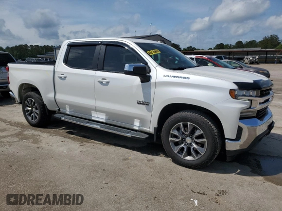 2021 Chevrolet Silverado 1500 LT with VIN 3GCPWCED9MG329663, listed as a Copart auction lot 53693365 with 89,098 mi miles and Salvage Title. Bid and sale history available at DreamBid. Image 4.