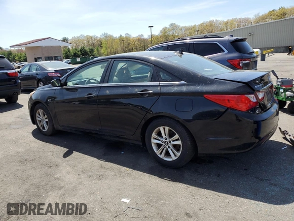 2011 Hyundai Sonata GLS with VIN 5NPEB4AC4BH212566, listed as a Copart auction lot 55483815 with 126,249 mi miles and Salvage Title. Bid and sale history available at DreamBid. Image 2.