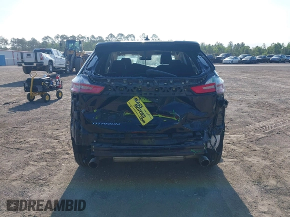 2022 Ford Edge Titanium with VIN 2FMPK4K99NBA45354, listed as a IAAI auction lot 42187761 with 75,458 mi miles and . Bid and sale history available at DreamBid. Image 16.