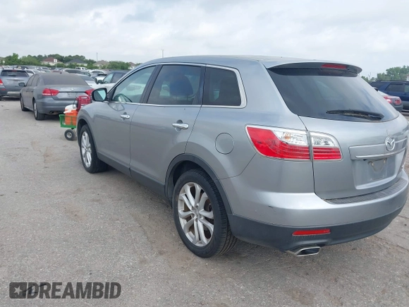 2012 Mazda CX-9 Grand Touring with VIN JM3TB3DAXC0345592, listed as a IAAI auction lot 42182735 with 168,725 mi miles. Bid and sale history available at carsss.com. Image 3.