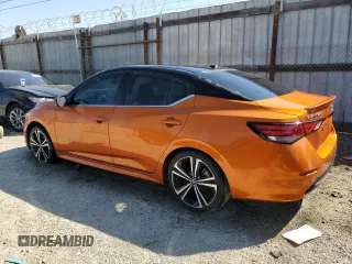 2021 Nissan Sentra SR with VIN 3N1AB8DV0MY231496, listed as a Copart auction lot 52335105 with 36,182 mi miles and Salvage Title. Bid and sale history available at carsss.com. Image 2.
