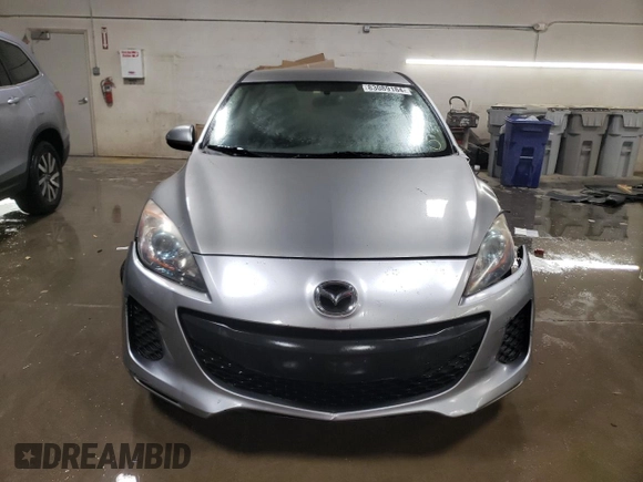 2013 Mazda 3 i Sport with VIN JM1BL1U71D1739648, listed as a Copart auction lot 83089184 with 133,565 mi miles and Salvage title. Bid and sale history available at DreamBid. Image 5.