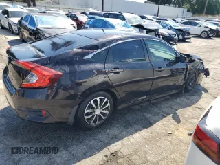 2016 Honda Civic Sedan LX with VIN 19XFC2F53GE082324, listed as a Copart auction lot 52360915 with 78,687 mi miles and Clean Title. Bid and sale history available at carsss.com. Image 3.