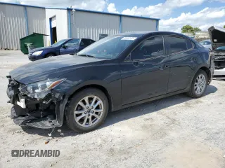 2016 Mazda 3 i Grand Touring with VIN JM1BM1X79G1319813, listed as a Copart auction lot 62668105 with 123,302 mi miles and Salvage title. Bid and sale history available at DreamBid. Image 1.