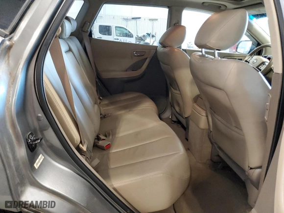 2007 Nissan Murano SL with VIN JN8AZ08W27W661253, listed as a Copart auction lot 45942845 with 135,524 mi miles and Salvage Title. Bid and sale history available at carsss.com. Image 12.