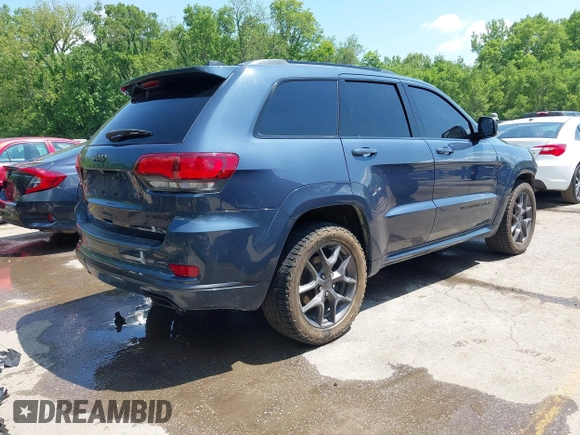 2020 Jeep Grand Cherokee Limited with VIN 1C4RJFBG5LC206466, listed as a IAAI auction lot 42206762 with 81,601 mi miles and . Bid and sale history available at DreamBid. Image 4.