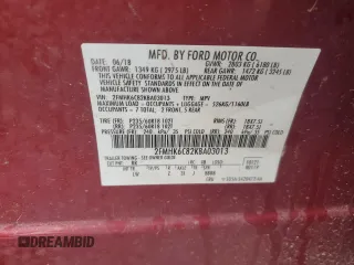 2019 Ford Flex SEL with VIN 2FMHK6C82KBA03013, listed as a Copart auction lot 44572885 with 100,446 mi miles and Salvage Title. Bid and sale history available at carsss.com. Image 14.